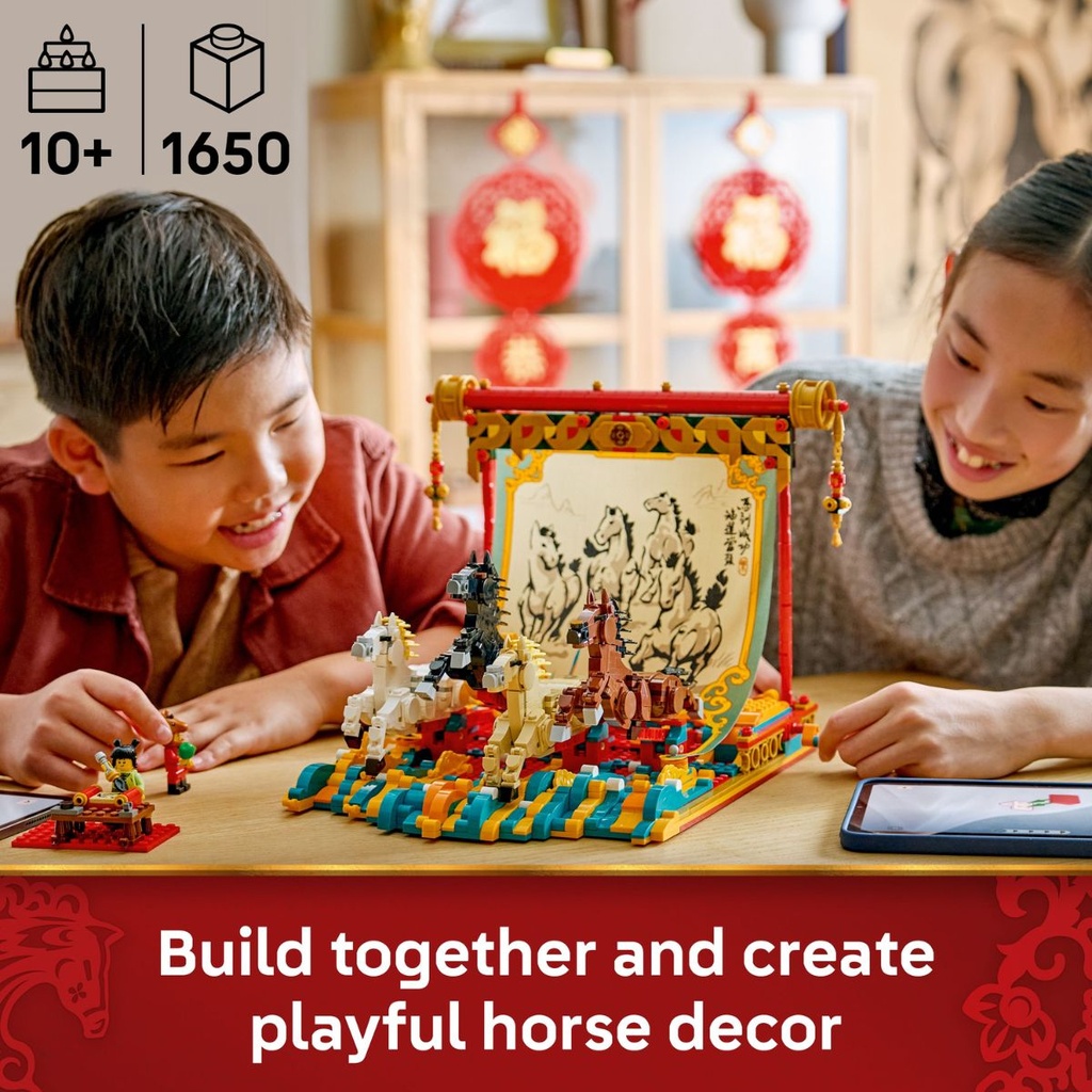 LEGO 80119 Spring Festival Galloping Horse Canvas