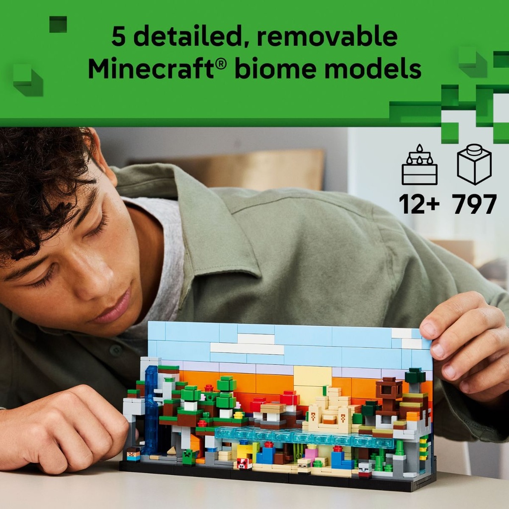 LEGO 21589 Minecraft Mini Biomes