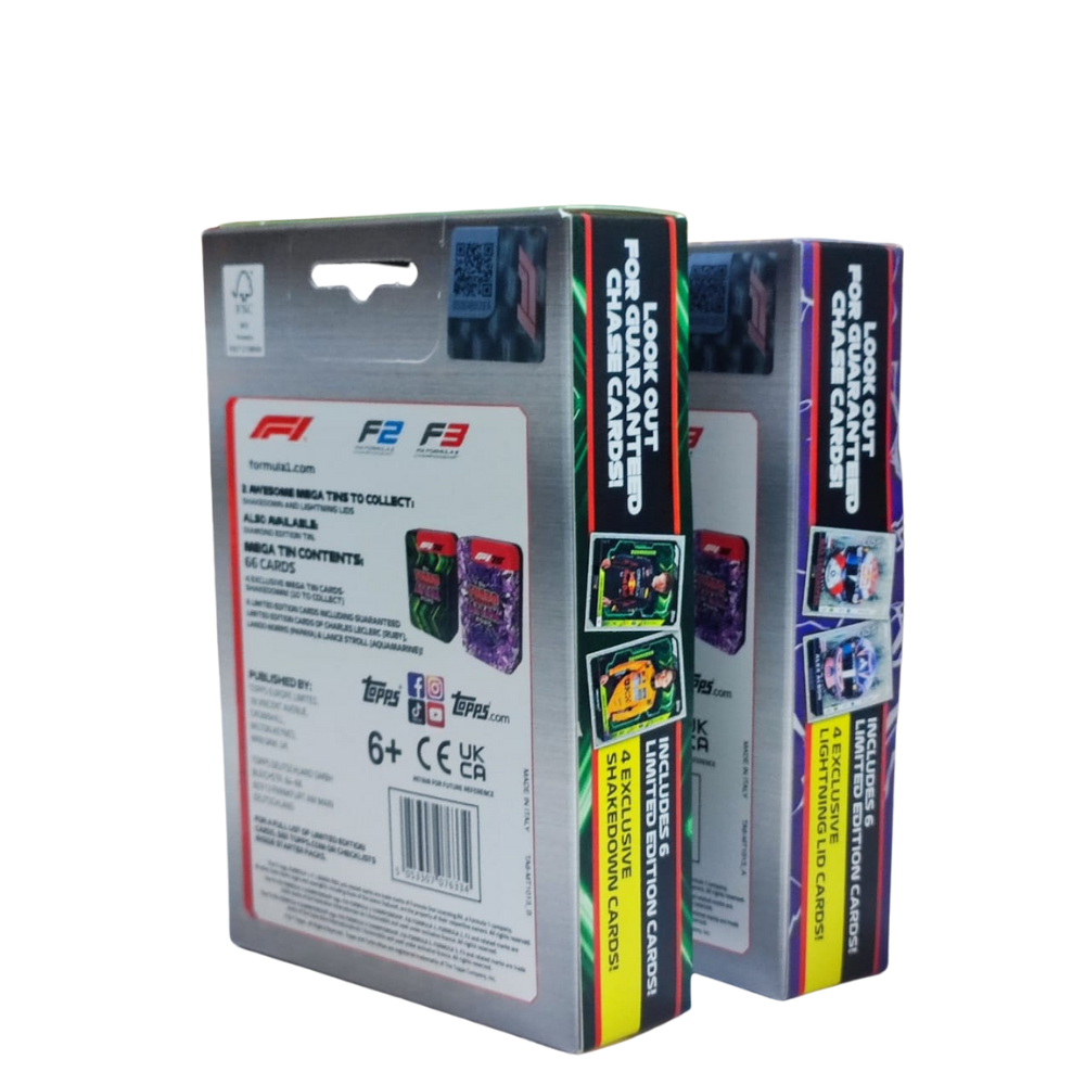 Topps Turbo Attax 2025 MEGA Tin Bundle of 2