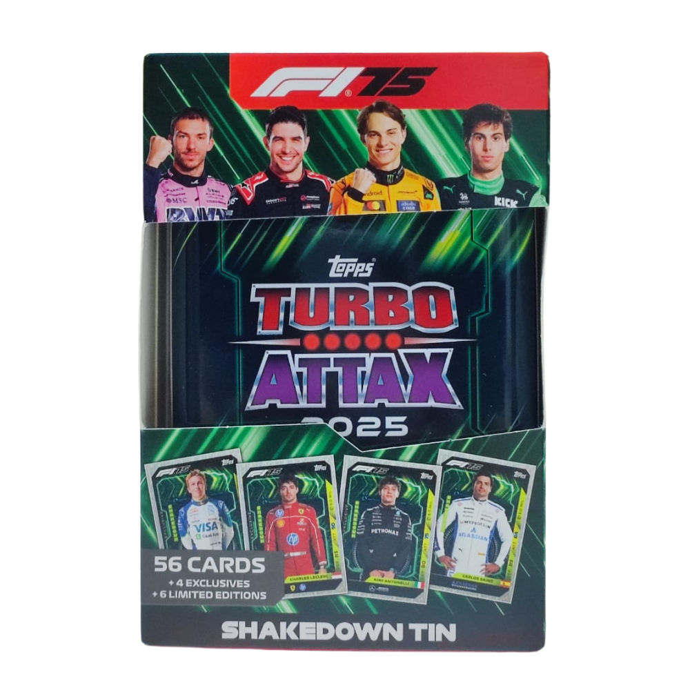 Topps Turbo Attax 2025 MEGA Tin Bundle of 2