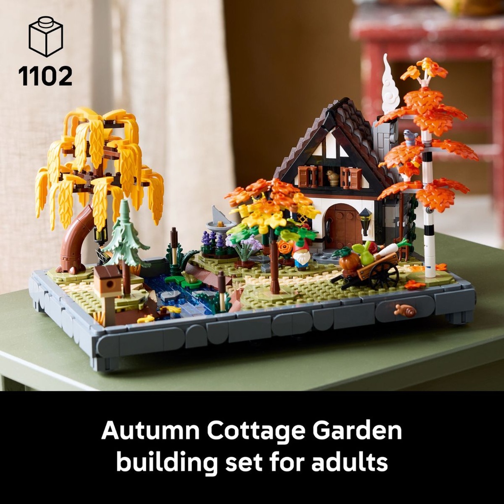 LEGO 11372 Icons Autumn Cottage Garden