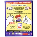 Giants Moving Tiny Furniture Game