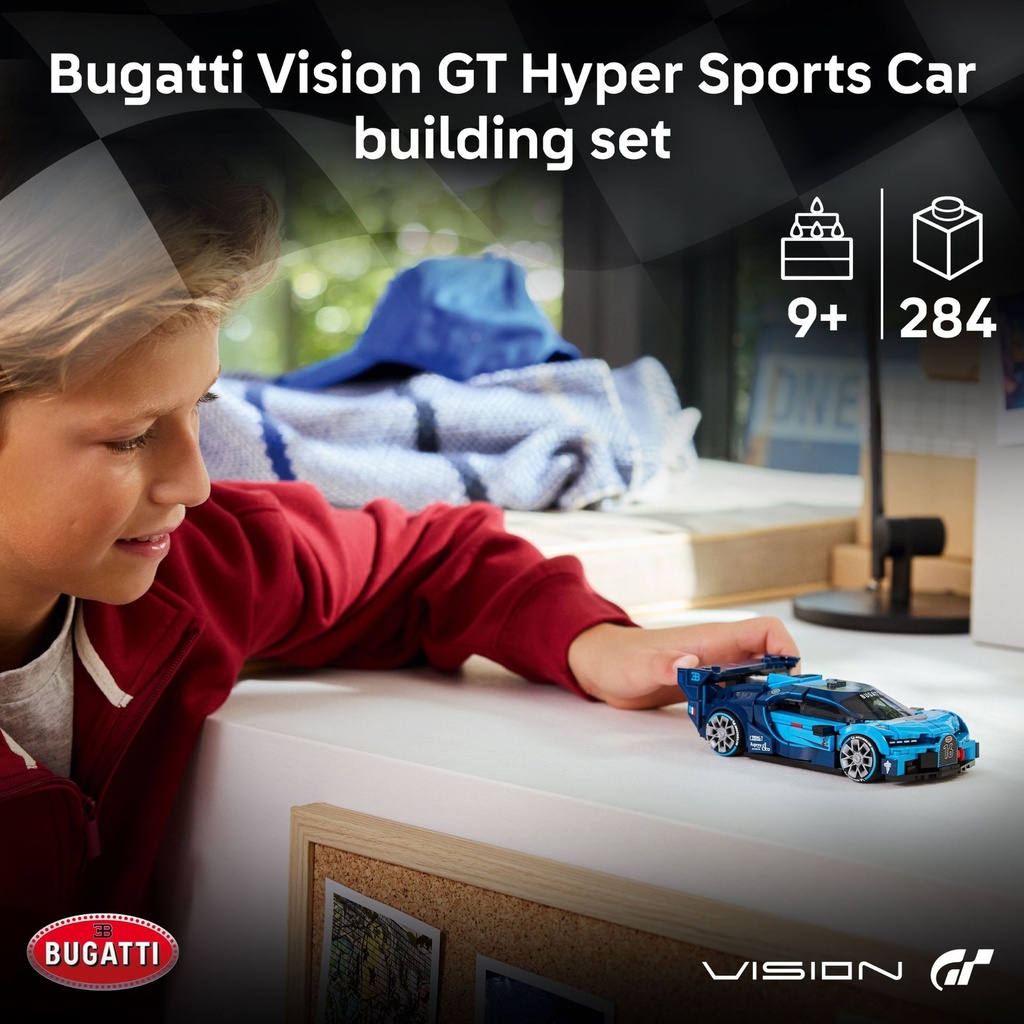 LEGO 77253 Speed Champions Bugatti Vision Gran Turismo Hyper Sports Car