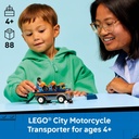 LEGO 60491 City Motorcycle Transporter