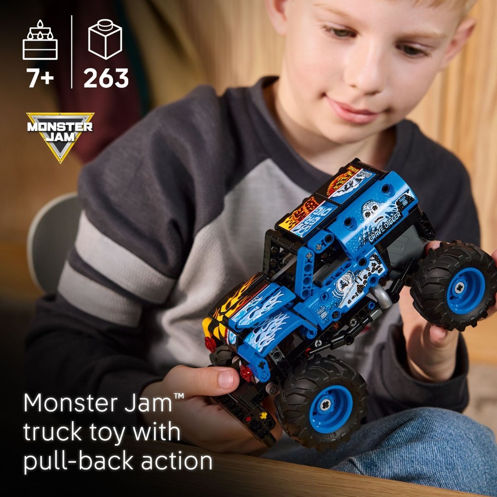 LEGO 42219 Technic Monster Jam Grave Digger Fire and Ice