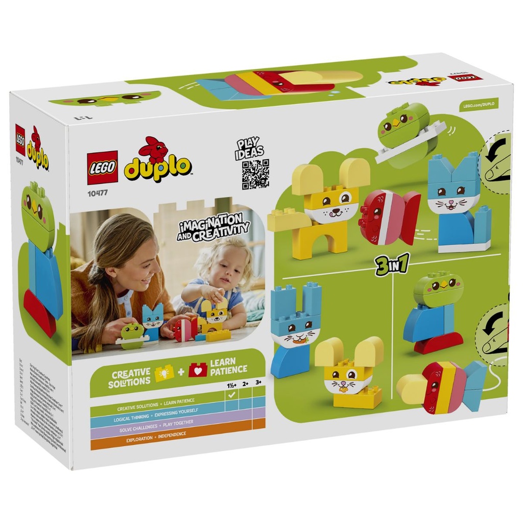 LEGO 10477 DUPLO My First 3 in 1 Creative Cute Pets