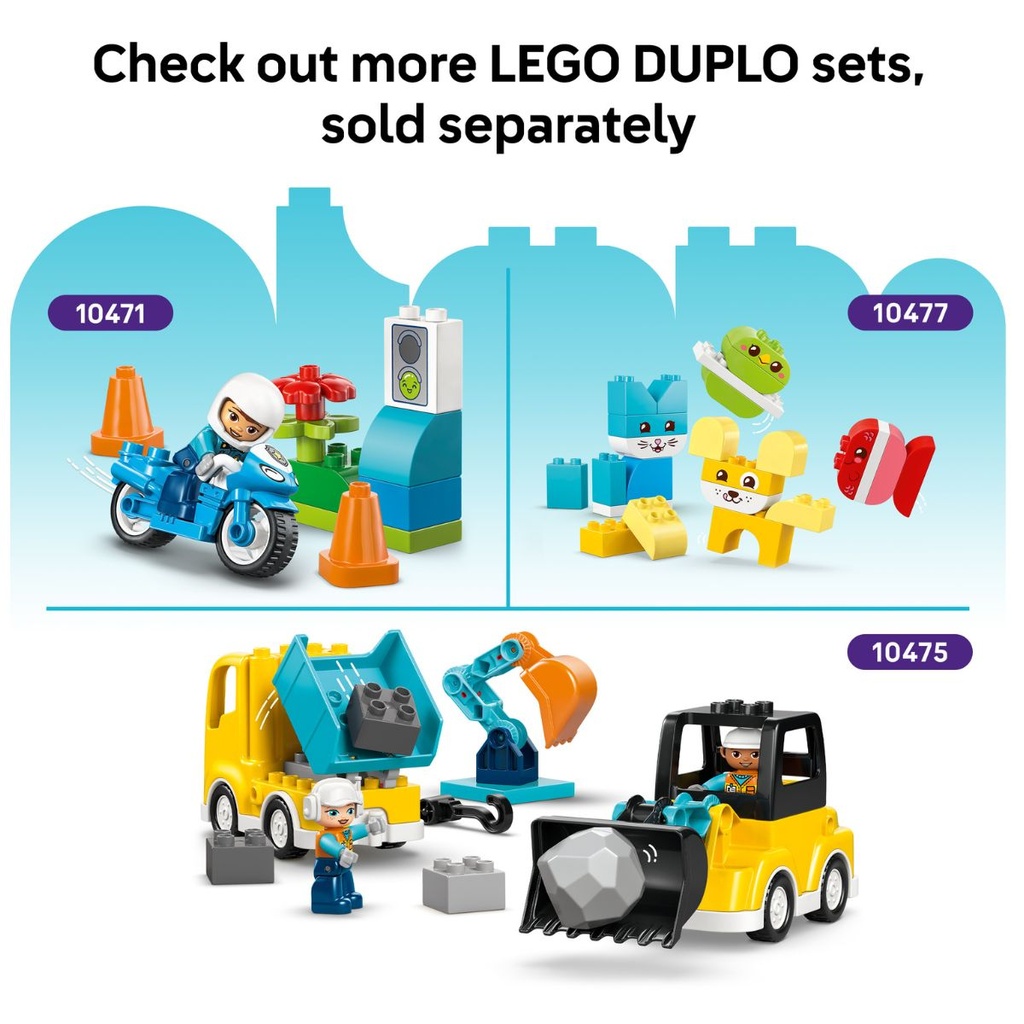 LEGO 10473 DUPLO Fire Truck with Hose and Firefighter