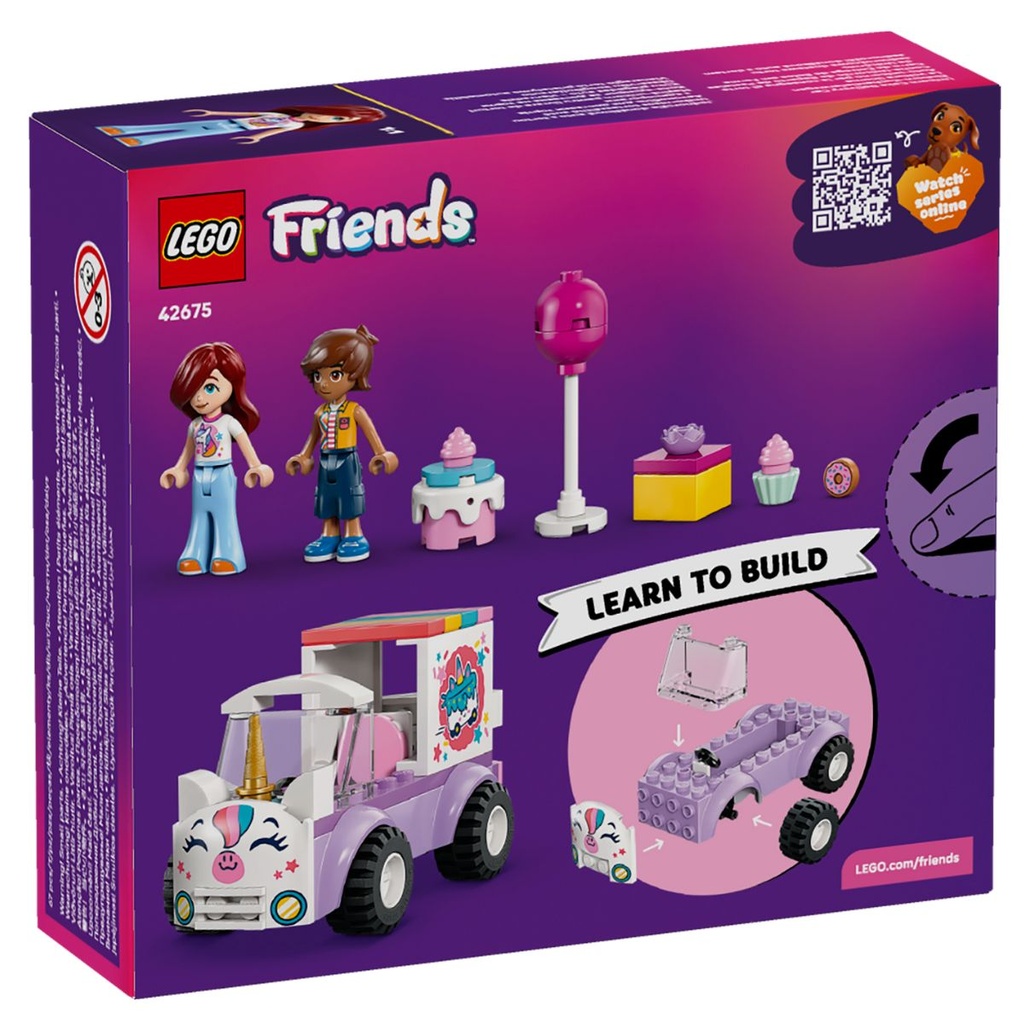 LEGO 42675 Friends Unicorn Cake Delivery Car