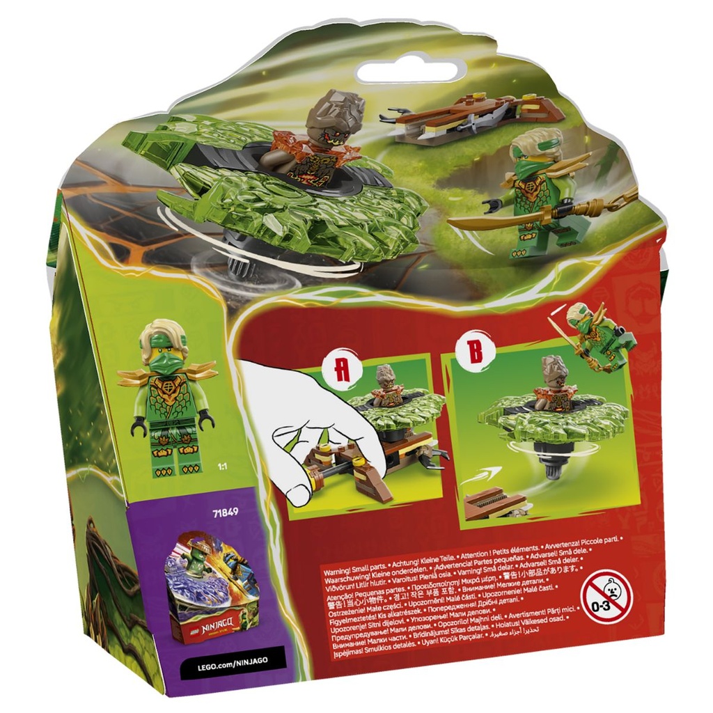 LEGO 71850 NINJAGO Lloyd vs. Earth Monster Spinner