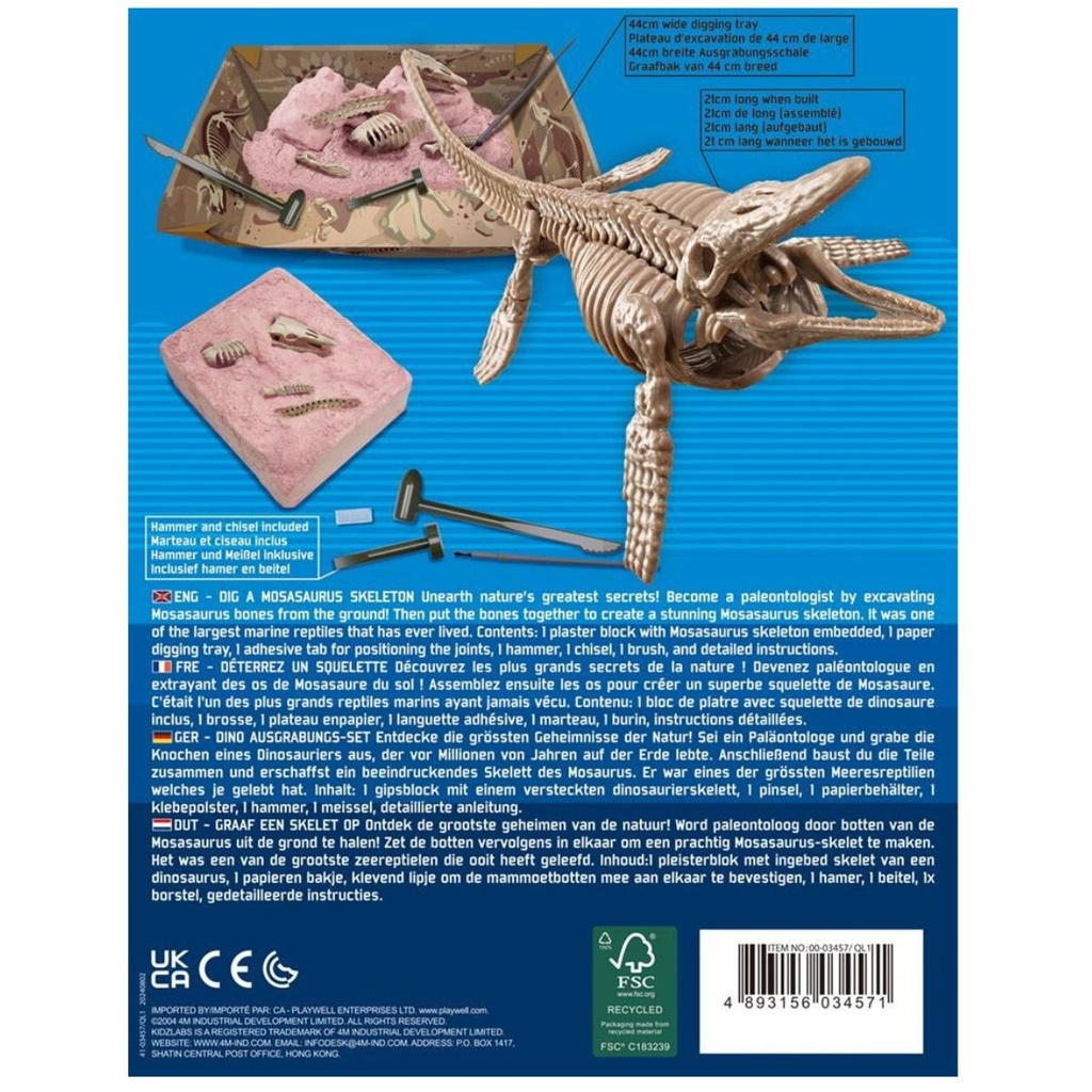 4M Dig a Mosasaurus Skeleton