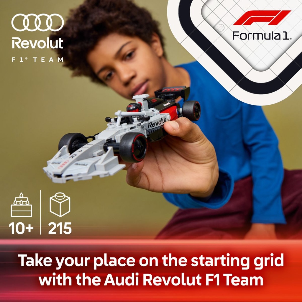 LEGO 77259 Speed Champions Audi Revolut F1 Team R26 Race Car