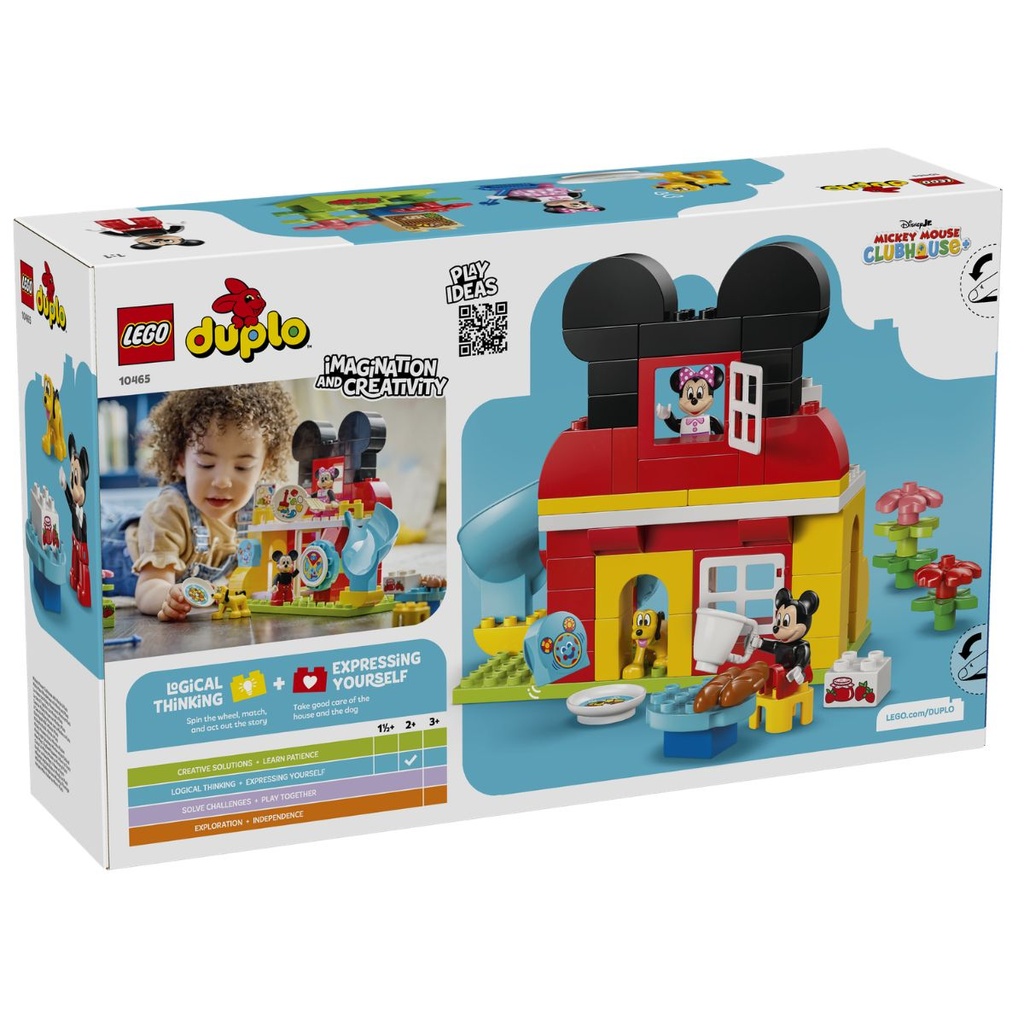LEGO 10465 DUPLO Disney Mickey Mouse Clubhouse with Minnie N Pluto