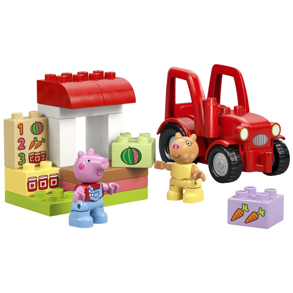 LEGO 10468 DUPLO Peppa Pig Tractor and Market