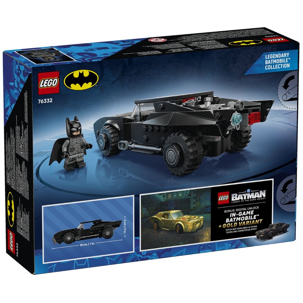 LEGO 76332 DC Batman The Batman Batmobile