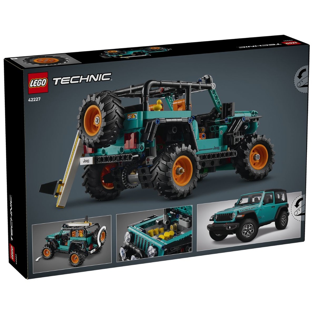 LEGO 42227 Technic Jeep Wrangler Rubicon SUV
