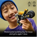 LEGO 42225 Technic Yellow Motorcycle