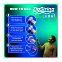 ZipString Luma Glow in the Dark Rope Launcher