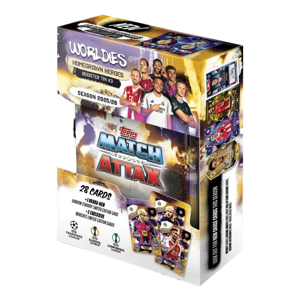 Topps Match Attax Champions League 2025/26 Mini Tin-Bundle of 4