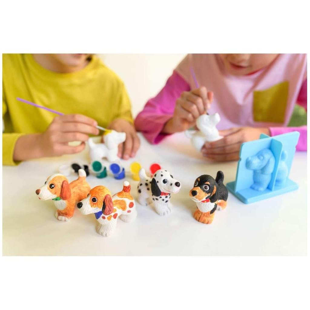 4M Mould &amp; Paint 3D Puppy Dogs