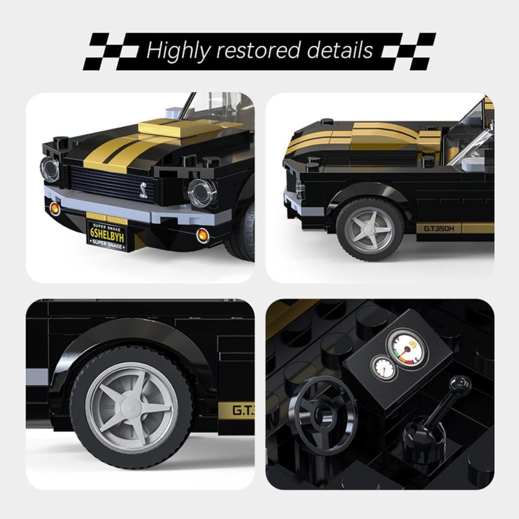 CaDA C55034W 1:24 Shelby Mustang GT350-H