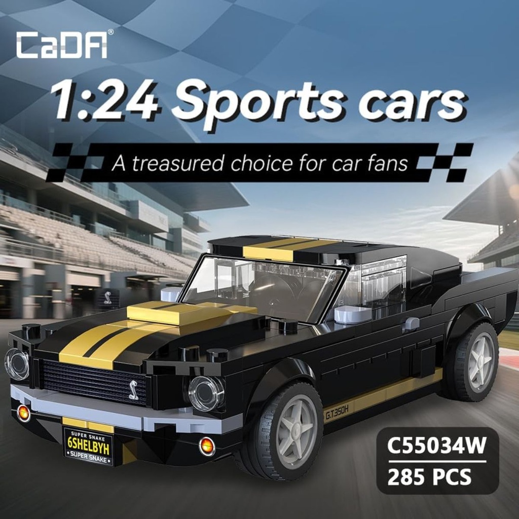 CaDA C55034W 1:24 Shelby Mustang GT350-H