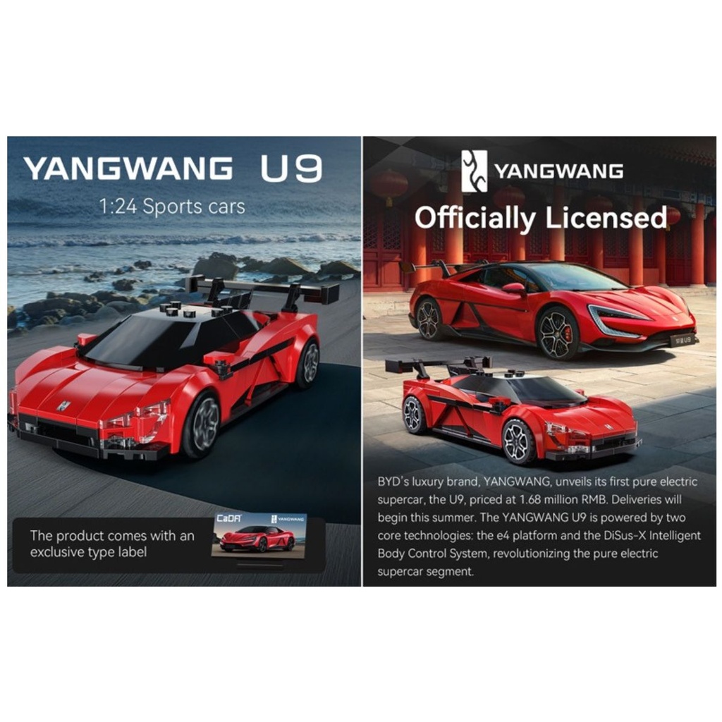CaDA C55045W 1:24 Yangwang U9