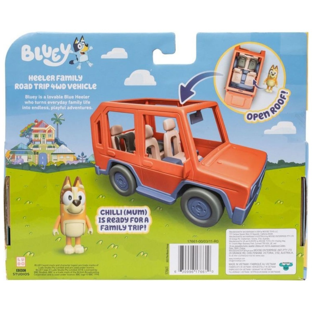 Bluey S11 Heeler Family Road Trip