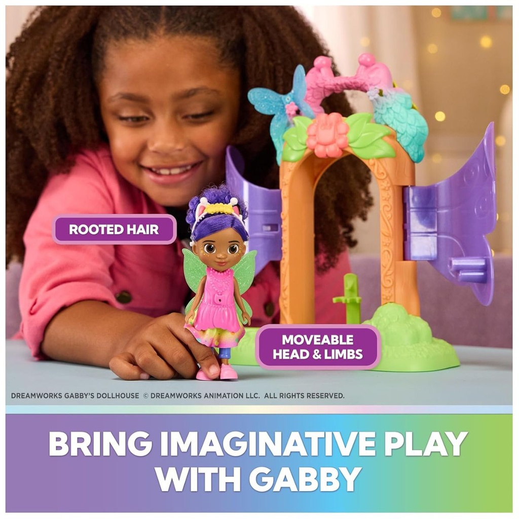 Gabby's Dollhouse Fairy Magic Reveal Playset