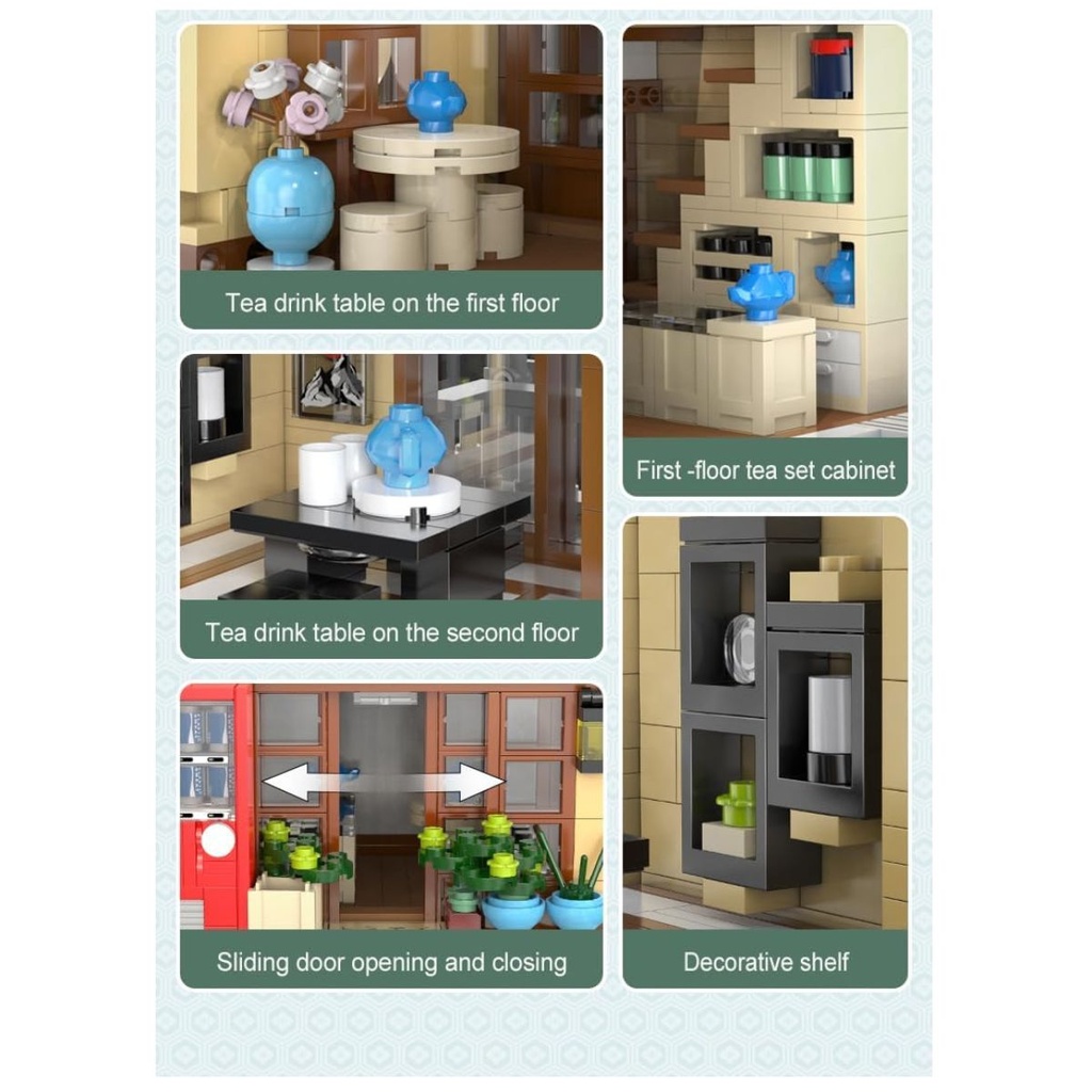 CaDA C66010W Japanese Tea Shop