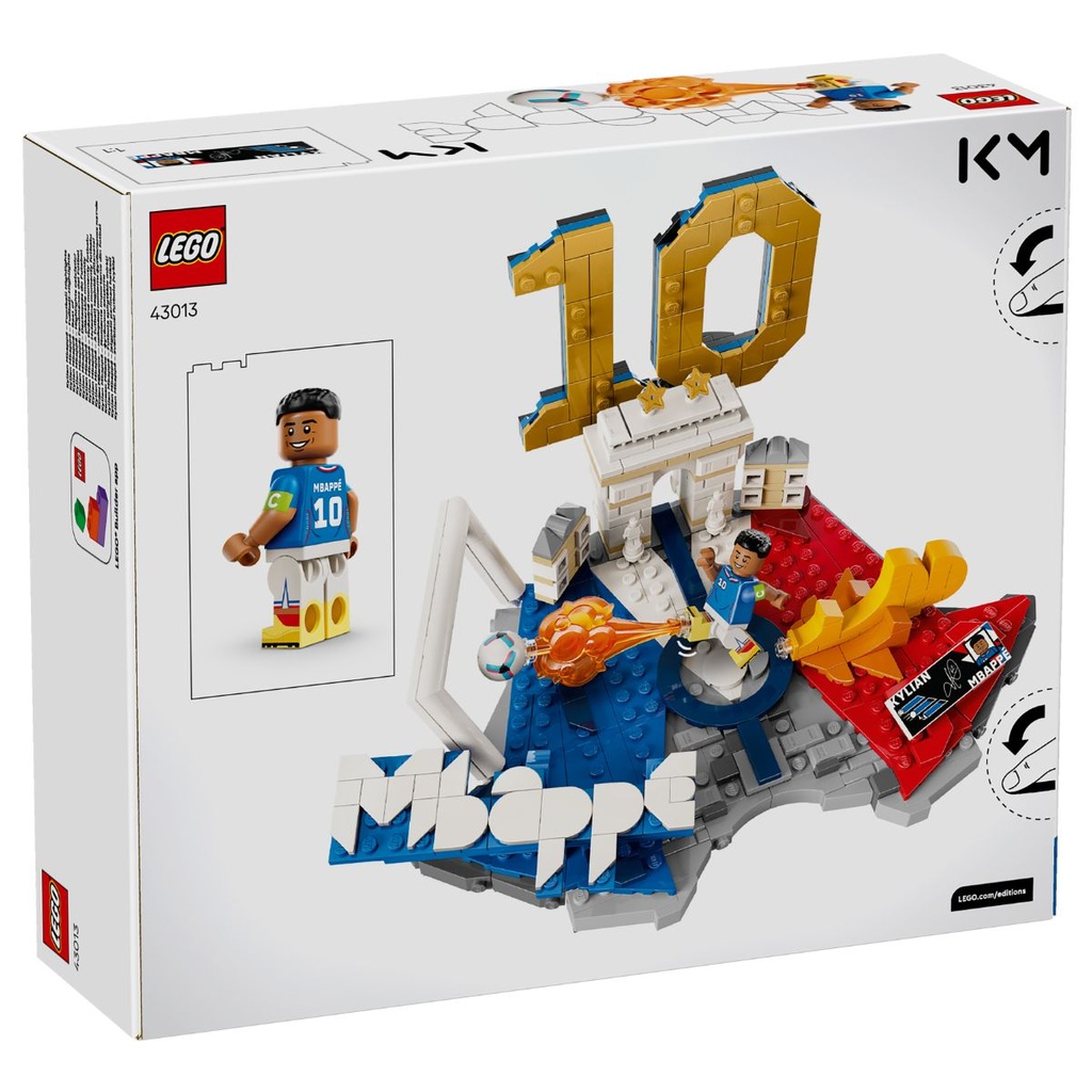 LEGO 43013 Editions Kylian Mbappe Soccer Highlights