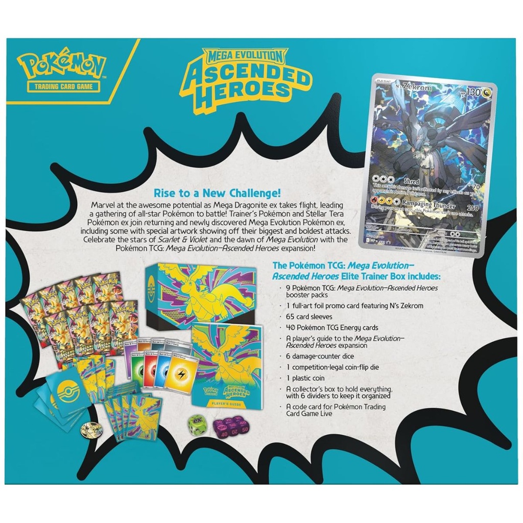 Pokemon ME Ascended Heroes Elite Trainer Box