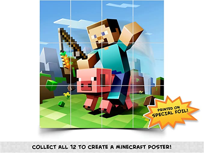 Minecraft Collectable Sticker Cards Single Pack_2