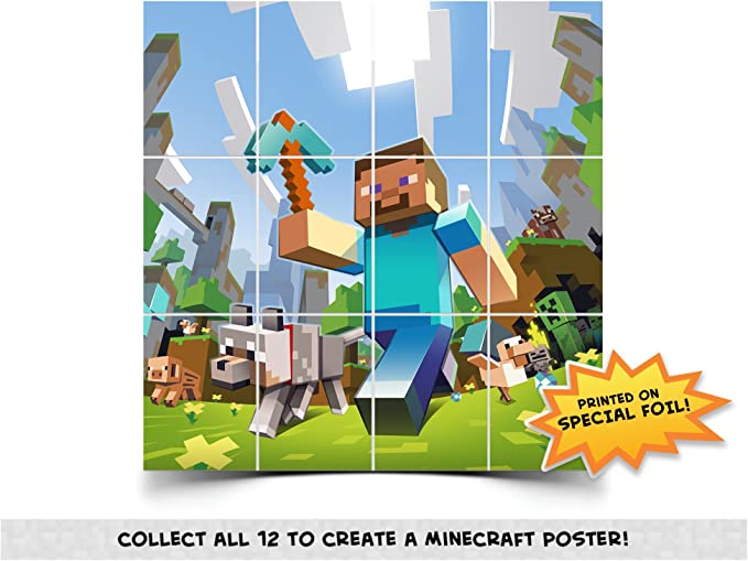 Minecraft Collectable Sticker Cards Single Pack_4