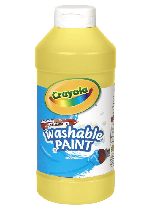 Crayola Washable Paint 16oz Yellow