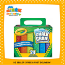 Crayola 24 Ct Sidewalk Chalk