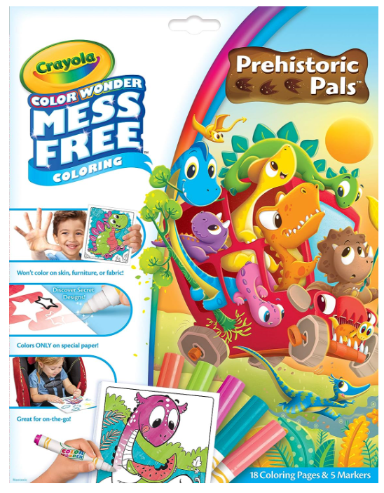 Crayola Color Wonder Mess Free Prehistoric Pal Foldalope