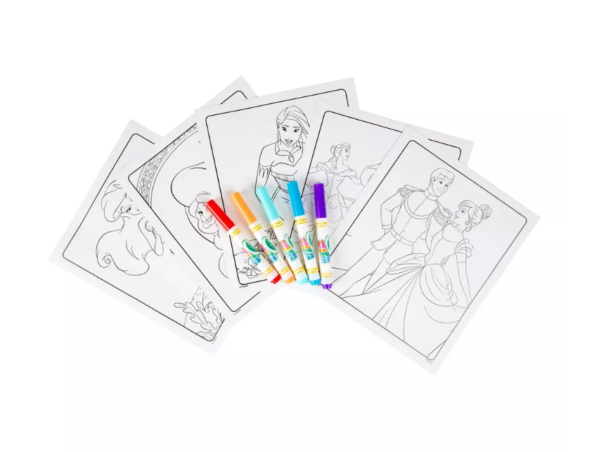 Crayola Color Wonder Mess Free  Disney Princess Foldalope