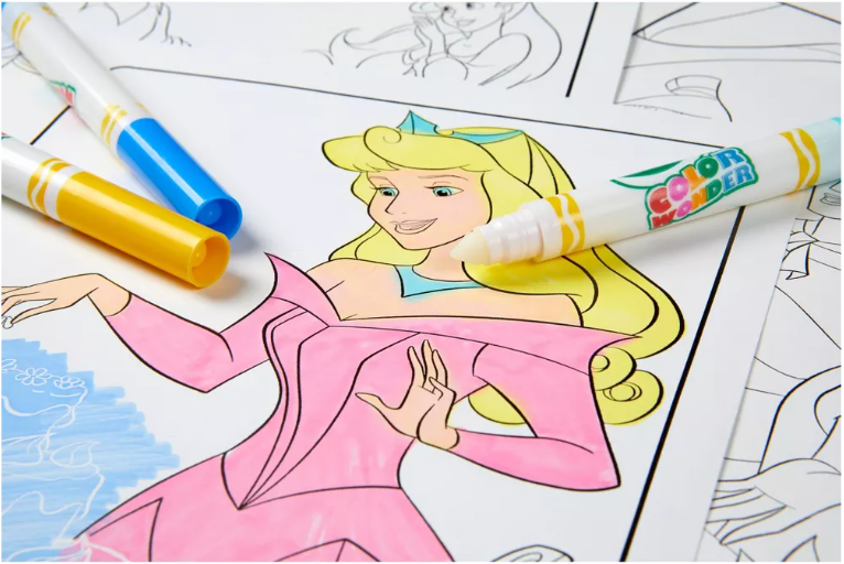 Crayola Color Wonder Mess Free  Disney Princess Foldalope