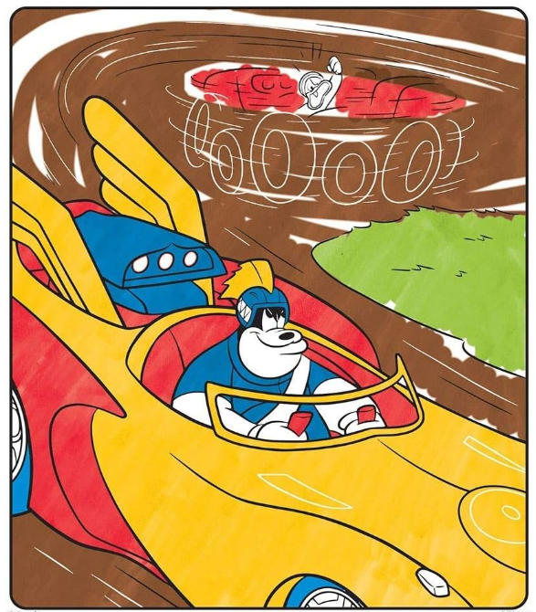 Crayola Color Wonder Mess Free Mickey and the Roadster Racers Foldalope