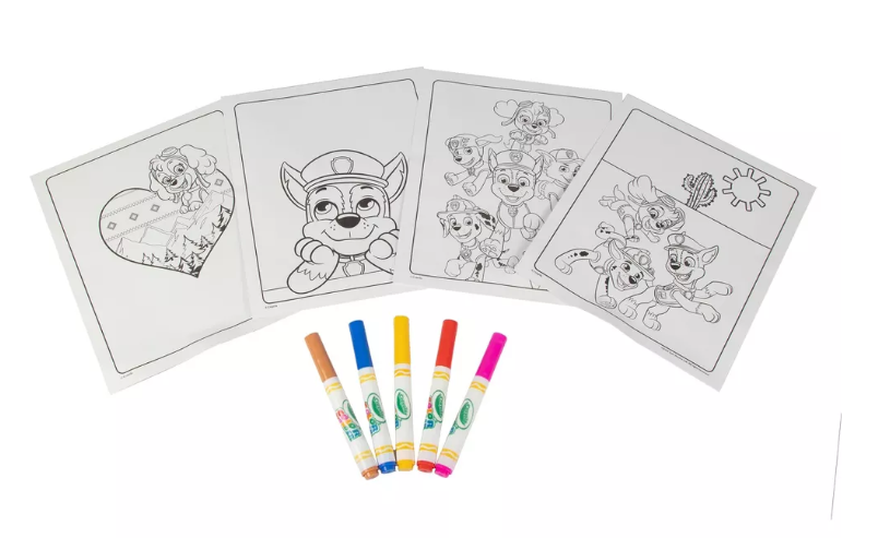 Crayola Color Wonder Mess Free  Paw Patrol Foldalope