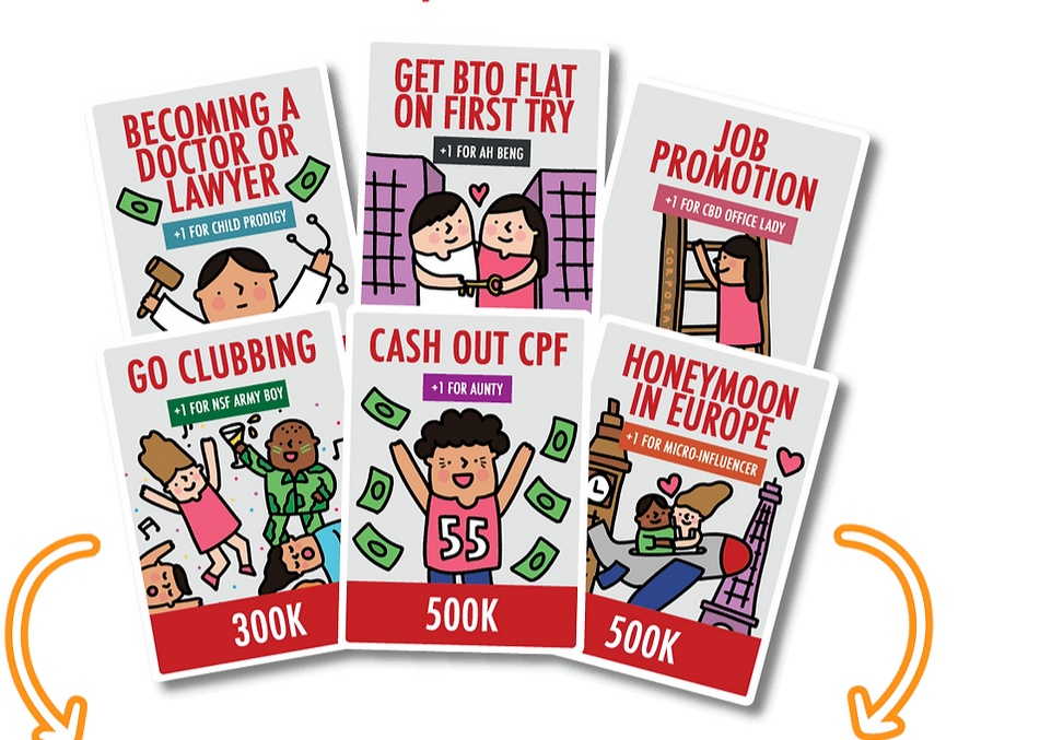 The Singaporean Dream Card Game