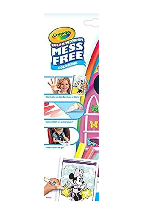 Crayola Color Wonders Mess Free Minnie Mini Pack Colouring Pad