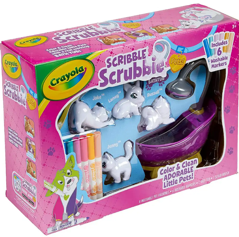 Crayola Scribble Scrubbie Pets Tub Set