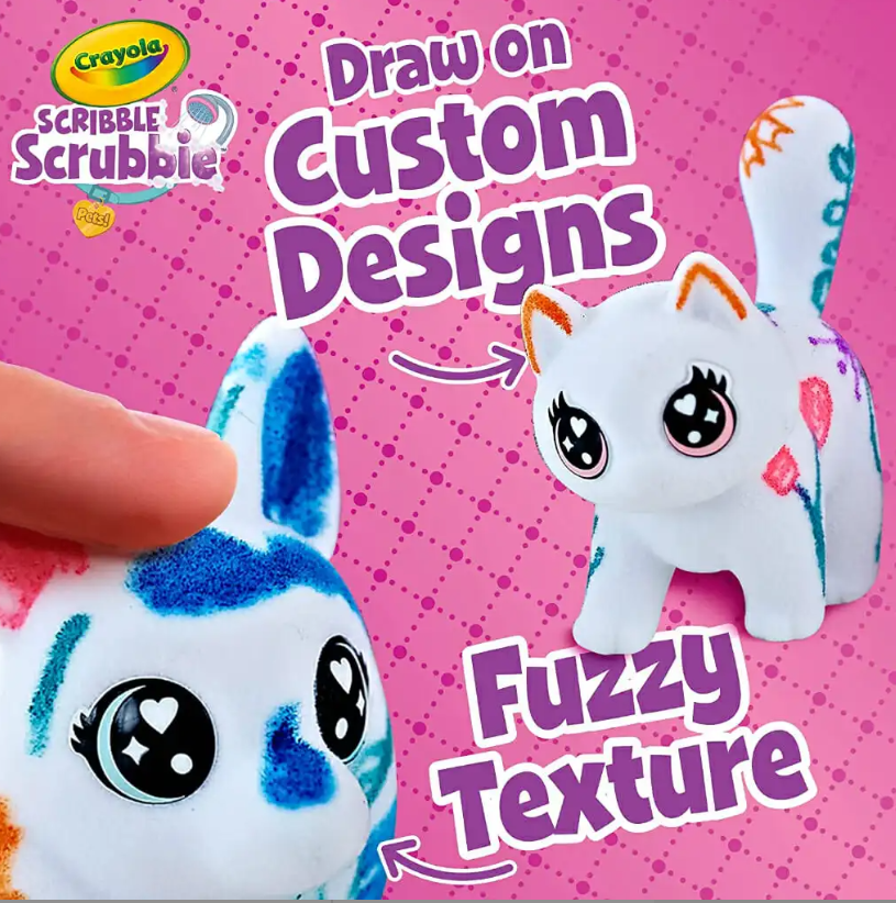 Crayola Scribble Scrubbie Pets Tub Set