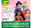 Crayola Color n Sticker Disney Princess Activity Set