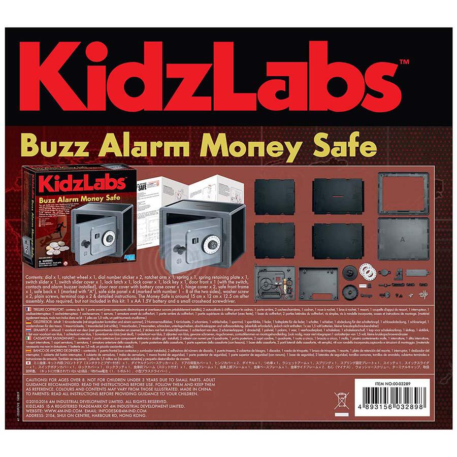 4M Buzz Alarm Money Safe