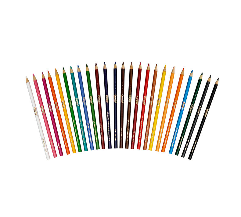 Crayola 24ct Pre-Sharpened Colored Pencils