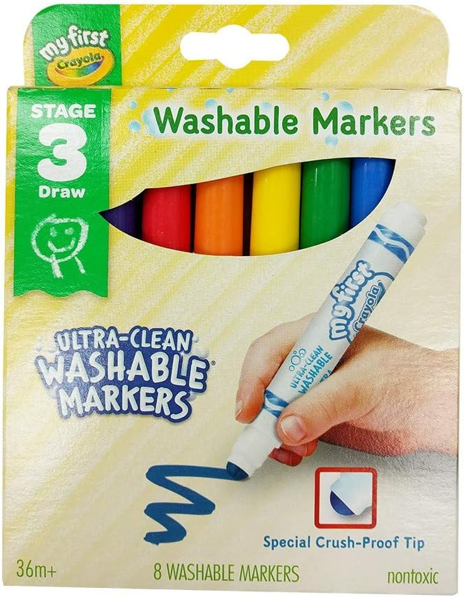 Crayola My First Ultra-Clean Washable Markers 8ct