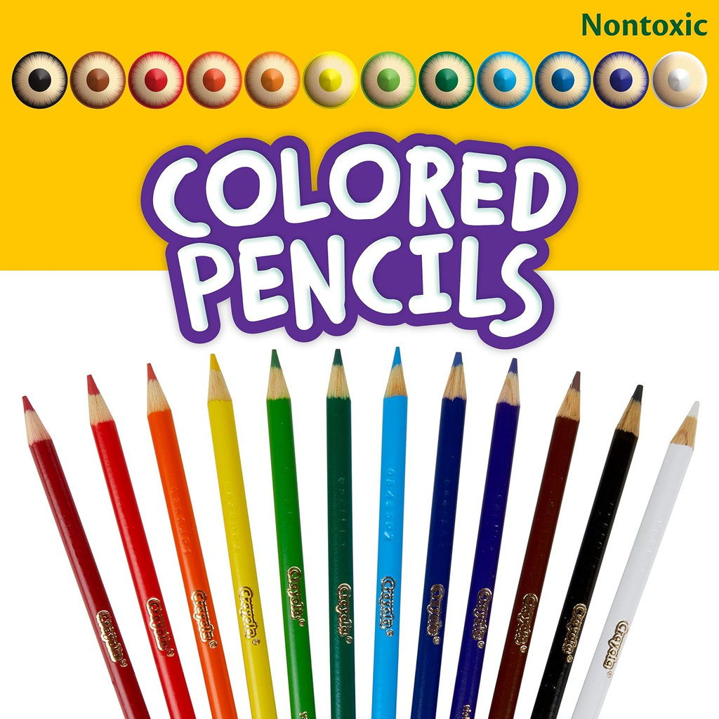 Crayola 12ct Pre-Sharpened Colored Pencils