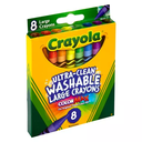 Crayola 8ct Washable Large Crayons